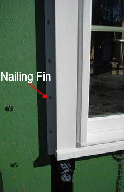 Installing windows with flange trim